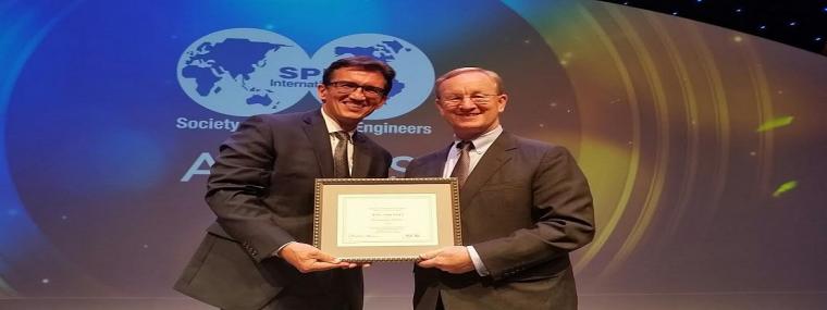 Dr. Eric van Oort, Director of RAPID, receives the prestigious 2016 SPE membership award
